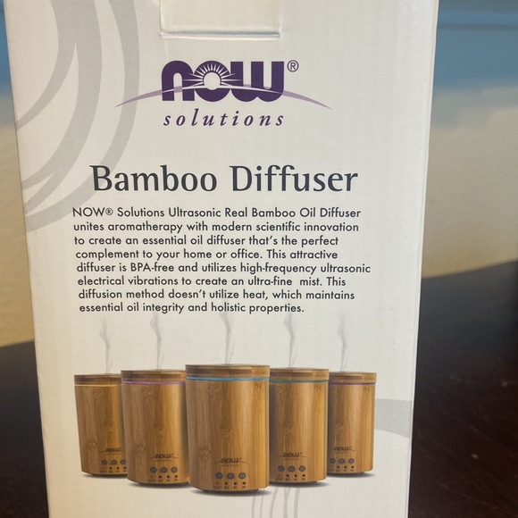 Never opened…Real Bamboo Oil Diffuser - Picture 3 of 5